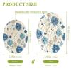 Hezely Zero Scratch Scrub Sponges, 3 Kitchen Sponges for Washing Dishes and Cleaning The Kitchen and Bath, Cleaning Power for Everyday Jobs,Blue Globefish (3 Count) view 2