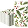 50 PCS Christmas Guest Napkins Berries Pine Paper Napkins 3-Ply Disposable Holly Berries Napkin Xmas Party Greenery Dinner Hand Towels for Winter Holiday Home Kitchen Bathroom Wedding Party Supplies view 1
