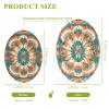 Hezely Zero Scratch Scrub Sponges, 3 Kitchen Sponges for Washing Dishes and Cleaning The Kitchen and Bath, Cleaning Power for Everyday Jobs,Green Lace Pattern(3 Count) view 2