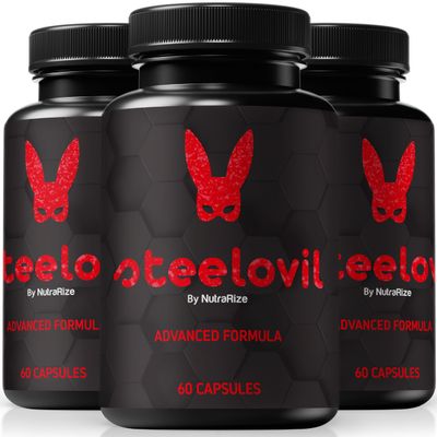 (3 Pack) Steelovil Capsules For Men, Official Steelovil Pills for Comprehensive Support, All Natural Male Supplement to Support Energy and Overall Health, Steel ovil Pastillas Reviews (180 Capsules)