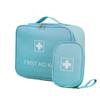 2PCS First Aid Bags - Travel Medicine Bag Organizer - Empty Medical Supplies Organizer Bag Portable Travel Medicine Pouch for Home Office Kitchen Traveling Hiking Cycling Work view 1