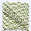 100 pcs Fruit Paper Straws Bulk, Summer Green Coconut Drinking Straws, Tropical Beach Island Tiki Hawaiian Picnic BBQ Pool Luau Party Cute Beverage Cocktail Disposable Bar Cake Pop Sticks (Coconut) view 4