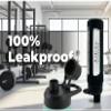 Asbirg 2.0 Fitness | Protein Shaker Made of Glass | Protein Shaker | Drinking Bottle | with Spiral Ball | 24 oz (Black) view 2