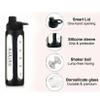 Asbirg 2.0 Fitness | Protein Shaker Made of Glass | Protein Shaker | Drinking Bottle | with Spiral Ball | 24 oz (Black) view 4