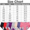 New Upgrade Leakproof Ladies Underwear, Leak Proof Underwear for Women Leakproof Panties for Over 60#s Incontinence (3PCS-b,US-4XL) view 2