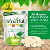 bfruitful Freeze Dried Green Apple, Freeze Dried Fruit Snacks for Kids & Adults, Fresh Fruit Bites, No Sugar Added, Vegan, Non GMO, Kosher, 0.56 oz Single-Serve Snack Packets, 12 Pack view 2