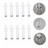 BEBEMOKO 15pcs Nasal Hemorrhoids Applicators Professional Medicine Boosters Extra Cover Smooth Design for Easy Use Push-Pull Medicine Application for Daily Relief view 3