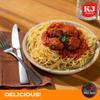 KJ Poultry Kosher Ready Meals - Spaghetti & Meatballs, MRE Meals Ready to Eat (1 Pack) Prepared Entree Fully Cooked, Shelf Stable Microwave Dinner Travel, Military, Camping, Emergency Survival view 2