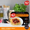 KJ Poultry Kosher Ready Meals - Spaghetti & Meatballs, MRE Meals Ready to Eat (1 Pack) Prepared Entree Fully Cooked, Shelf Stable Microwave Dinner Travel, Military, Camping, Emergency Survival view 4