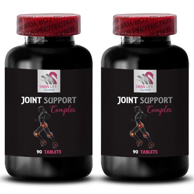 Boron Mineral Supplement - JOINT SUPPORT COMPLEX - Joint Movement Support, Glucosamine Sulfate Powder, MSM Complex Powder, Joint Enhancement Formula, Glucosamine & Chondroitin Blend 2 Bottles 180Tabs