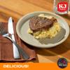 KJ Poultry Kosher Ready Meals - Meatloaf & Mashed Potato, MRE Meals Ready to Eat (1 Pack) Prepared Entree Fully Cooked, Shelf Stable Microwave Dinner Travel, Military, Camping, Emergency Survival view 3