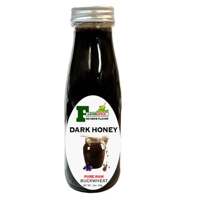100% Pure Raw Dark Honey | Buckwheat 12oz | 1 PACK