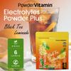 Electrolytes Powder Plus (50 Servings) Black Tea Lemonade Electrolyte Powder Zero Calorie Keto,0 Sugar, No Maltodextrin,1000mg Potassium,120mg Calcium,120mg Magnesium, Hydration Powder view 2