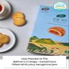 Korean Food JEKISS Jeju Island Tangerine Pie (7.90oz, 8ea) from Jeju Island, Korean Dessert, Korean Snack, gift from Korea, Individually packed view 3