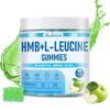 andmino HMB and L-Leucine Gummies, 3000mg, with Trehalose, for Muscle Growth, Muscle Relief and Workout Recovery, for Adults & Elder, Non-GMO, Vegan, Gluten Free, Apple Flavor, 120 view 1