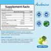 andmino HMB and L-Leucine Gummies, 3000mg, with Trehalose, for Muscle Growth, Muscle Relief and Workout Recovery, for Adults & Elder, Non-GMO, Vegan, Gluten Free, Apple Flavor, 120 view 2