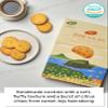 Korean Food JEKISS Jeju Island Hallabong Cookies (6.77oz, 16ea) Hanrabong, Tangerines from Jeju Island, Korean Dessert, Korean Snack, gift from Korea, Individually packed view 2