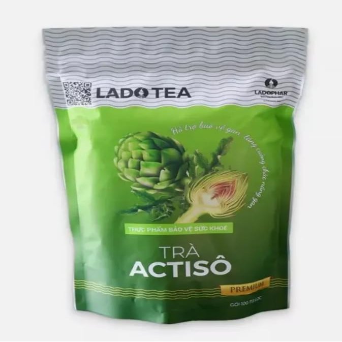1 Pack of LADOPHAR Artichoke Tea 100 Teagbags 2g- #1 Artichoke Tea from Viet Nam