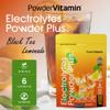 PowderVitamin Electrolytes Powder Plus (100 Servings) Black Tea Lemonade Electrolyte Powder Zero Calorie Keto,0 Sugar, No Maltodextrin,1000mg Potassium,120mg Calcium,120mg Magnesium, Hydration Powder view 2