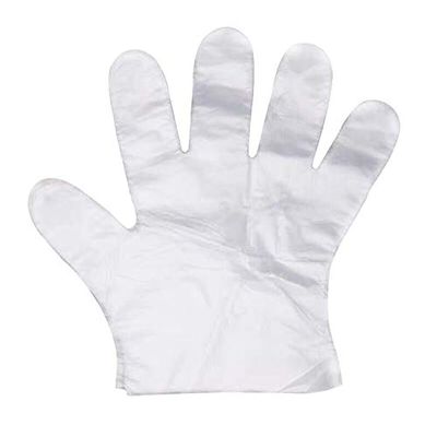 100pcs(50prs) Plastic Gloves Disposable - Plastic Food Safe Handling Food Prep Service Gloves Clear Food Handler Cooking Serving Gloves Kitchen Restaurant Hair Dye Gloves Individual Packaged