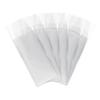 100pcs(50prs) Plastic Gloves Disposable - Plastic Food Safe Handling Food Prep Service Gloves Clear Food Handler Cooking Serving Gloves Kitchen Restaurant Hair Dye Gloves Individual Packaged view 2
