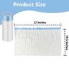 100 Count, Kitchen Garbage Bags with Drawstring 19.5 X 22 Inches, 2 Mils Thickness, Extra Thick Kitchen Trash bags & Bathroom Bins for Daily Use view 3
