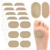 30 Pcs Bunion Pads, Bunion Cushion Protector Pads Foot Callus Cushion Toe Cushions Pad to Wear with Shoes, Corn Cushions Patches for Women Men Reduce Friction (Apricot) view 1