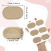 30 Pcs Bunion Pads, Bunion Cushion Protector Pads Foot Callus Cushion Toe Cushions Pad to Wear with Shoes, Corn Cushions Patches for Women Men Reduce Friction (Apricot) view 2