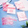 Fashewelry 100Pcs Translucent Bakeware BagsPlastic Cellophane Self Seal BagsCookie BagsPlastic Candy Bags for Party FavorsStorage Bags for Birthday Goodie Snack Food Supplies13x10x0.01cm view 2