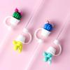 Yellow Cactus Straw Cover for Stanley 40&30 Oz Cup, 10mm Silicone Straw Covers Cap for Stanley Cup Accessories, Straw Cap Stopper for Reusable Straws Tip Lids, Cute Straw Topper for Tumblers view 4