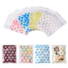 Fashewelry 100Pcs Cellophane Cookie BagsParty BagsCandy Bags Rectangle PE Plastic Cellophane Bags Star Pattern Plastic Party Bag for Bakery, Candy, Soap Sweet Goodie Snack Food Supplies13x8cm view 1