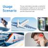 Ear Pressure Relief Device Balancing Ear Pressure Eustachian Tube Unclogger, Unblock for Flying Diving, Regulating Pressure Differentials with Eustachian Tube Unclogger view 2