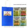 Big Top Deals USA Paper Snack Bag Bundle w/Harvest Snaps Veggie Chips 4-Pack - Mango Chili Lime, Caesar, Wasabi Ranch, Tomato Basil - Multipack Healthy Baked Snacks, Custom Gift Variety view 2