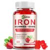 ZHPHK Iron Supplement Gummies, 65mg Iron for Women Men Kids, Natural Vegan Iron Gummy with Folate Gentle on Stomach, Gluten Free, Energy Support & Immune Health, 60 Gummies view 1