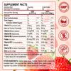 ZHPHK Iron Supplement Gummies, 65mg Iron for Women Men Kids, Natural Vegan Iron Gummy with Folate Gentle on Stomach, Gluten Free, Energy Support & Immune Health, 60 Gummies view 2