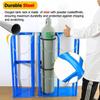 ENWINDXS Steel Oxygen Cylinder Storage Rack for Factories/Schools/Hospitals, Saving Space Gas Cylinder Holder/Oxygen Tank Carrier, Heavy-Duty Cylinder Bracket(# 27cm/10.6in-65x30x100cm) view 4