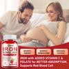ZHPHK Iron Supplement Gummies for Women, Men & Kids, 65mg Iron & 250mg Vitamin C per Serving - Healthy Blood, Energy & Immune Support Iron Vitamin Gummy with Folate, 2 Pack view 4