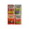 Big Top Deals USA Custom Snack Bundle with Veggie Chips  4 Flavor Variety (BBQ, Spicy, Sour Cream, Black Pepper) in Blue Paper Bag  4-Pack  5.25x3.2x8 in view 3