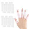 20 Pcs Finger Sleeves Protectors Silicone Finger Sleeve Gel Finger Sleeve Protectors Finger Covers Cushions and Protects Rubber Finger Shields Provide Relief forCracked Finger view 1