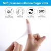 20 Pcs Finger Sleeves Protectors Silicone Finger Sleeve Gel Finger Sleeve Protectors Finger Covers Cushions and Protects Rubber Finger Shields Provide Relief forCracked Finger view 4