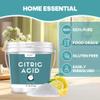 11 lb (1.38 Gallon) Citric Acid Powder Food Grade, Ideal for Cleaning Cooking and Baking, 100% Pure, Natural Preservative, Citric Acid for Bath Bombs and Canning view 2