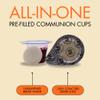 Travel Pack - The Miracle Meal Pre-Filled Traditional Communion Cup - Bag of 50 with Wafer and 100% Concord Grape Juice view 4