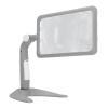 2.5X Magnifying Glass with Light and Stand, 180 Rotation Rectangular Magnifier Detachable Magnifying Desk Lamp, LED Page Magnifier for Reading Small Prints for Low Vision, Seniors view 1