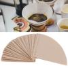100pcs Coffee Filter Paper Cone Shape Suitcase Filter Accessories 14x10cm view 4