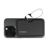 ThinOptics Readers with Magsafe Compatible Case - Armless On-Nose Reading Glasses - Slim Case Attaches to Phone - Black 2.0x view 2