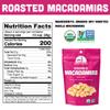 Mavuno Harvest Organic Roasted Macadamia Nuts | Dry Roasted Whole Macadamia Nuts | Vegan, Non GMO Healthy Snacks for Kids and Adults | Office Friendly Work Snack | 4 Ounce, Pack of 6 view 2