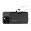 ThinOptics Readers with Magsafe Compatible Case - Armless On-Nose Reading Glasses - Slim Case Attaches to Phone - Black 1.5x view 2
