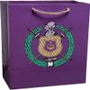 TCEShop Omega Psi/ Phi Medium Gift Bag [Pack of 3 - Purple - 12" x 10" x 5.5"] - ID#11448 view 1