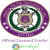 TCEShop Omega Psi/ Phi Medium Gift Bag [Pack of 3 - Purple - 12" x 10" x 5.5"] - ID#11448 view 2