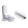 Water Bottle Cleaning Brush Glass Cup Washer with Suction Base Bristle Brush for Beer Cup, Long Leg Cup, Red Wine Glass and More Bar Kitchen Sink Home Tools view 2